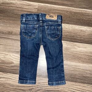 Diesel Kids Dark Blue 3/6m Baby Jeans